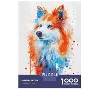 Jigsaw Puzzles for Adults 1000 Piece American Eskimo Dog Adult Puzzles Toy Wall Decor Wall Decoration Deal As Gifts for The Whole Family 70x50cm/1000pcs