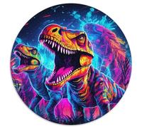 Jigsaw Puzzles for Adults 1000 Piece Ancient Dinosaurs Difficult Puzzles for Adults Perfect for Birthday,Christmas (67.5x67.5cm)