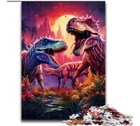 Jigsaw Puzzles for Adults, 1000 Piece Ancient Dinosaurs Jigsaws 1000 Pieces for Adults Challenging DIY Art for Enthusiasts, for Relaxation (Szie 50x75cm)