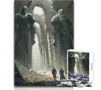 Jigsaw Puzzles for Adults 1000 Piece Ancient Guardians Educational Family Game Perfect Decoration Great Gift Size 38x26cm