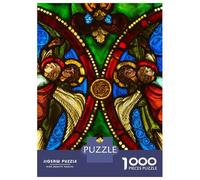 Jigsaw Puzzles for Adults 1000 Piece Angels Swinging Censers Puzzle for Adults Brain Teaser Game Presents for Women Fun Activities at Home 52x38cm/1000pcs