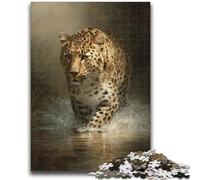 Jigsaw Puzzles for Adults 1000 Piece Animal Cheetah 1000 Pieces for Teenagers,Educational Toy Funny Family Games Unique Home Decor (50x75cm)