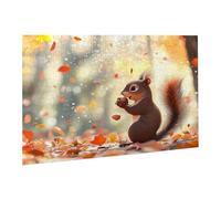 Jigsaw Puzzles for Adults 1000 Piece Animal Jigsaw Puzzle-Colourful, Challenging Game/Brainteasing Adult Jigsaws, The Whole 3D Jigsaw Gifts for Women, Men Beautiful Decoration-Squirrel fr0-845