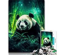 Jigsaw Puzzles for Adults 1000 Piece Animal Panda,learning Educational Toys Fun at Home Activities,Birthday Present,Travel Gifts (38x26cm)