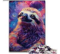 Jigsaw Puzzles for Adults, 1000 Piece Animal Sloth Jigsaw Family Interactive Game, DIY Home Decor Brain Challenge Gift (size : 50x75cm)