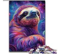 Jigsaw Puzzles for Adults, 1000 Piece Animal Sloth Puzzle Home Decor Brain Teaser Game for Teenagers & Family Interaction (size : 26x38cm)
