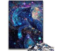 Jigsaw Puzzles for Adults 1000 Piece Animal Wolf Art Educational Games Home Decoration Educational Game for Birthday, Chrismas 26x38cm
