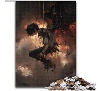 Jigsaw Puzzles for Adults 1000 Piece Anime Demon Angel, Elephant Toy Intellectual Game Birthday Present, Gifts, Wall Art for Ages 14+ (Size 50x75cm)