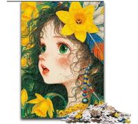 Jigsaw Puzzles for Adults, 1000 Piece Anime Girl Jigsaw Made of Wood Fun at Home Activities, Birthday Present, Travel Gifts size 50X75CM