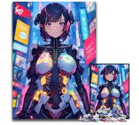 Jigsaw Puzzles for Adults 1000 Piece Anime Girl Paper Puzzles for Birthdays Holidays Best for Christmas 1000 PCS(38x26cm)