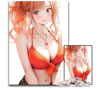Jigsaw Puzzles for Adults 1000 Piece Anime Girl Paper Puzzles for Birthdays Holidays Best for Christmas 1000 PCS(38x26cm)