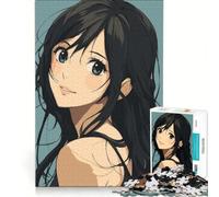 Jigsaw Puzzles for Adults 1000 Piece Anime Girl Portrait, Hands-on Game, Fun Activities at Home, Presents for Women 38x26cm