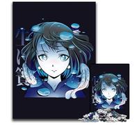 Jigsaw Puzzles for Adults 1000 Piece Anime Girl with Koi Fishes Puzzles for Adults for Home Decor & Holiday Fun 1000 PCS(75x50cm)