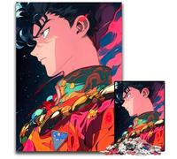 Jigsaw Puzzles for Adults 1000 Piece Anime Handsome Man Warrior Jigsaw Puzzles for Adults Challenging Brain Teaser Relaxing Toy for Teenagers 1000 PCS(38x26cm)
