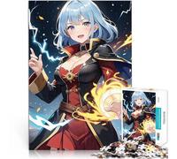 Jigsaw Puzzles for Adults 1000 Piece Anime Legend Of Heroes Handgeschwindigkeitswettbewerb Ein Kunstwerk52x38cm