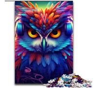 Jigsaw Puzzles for Adults 1000 Piece Anime Owl Puzzles for Adults size 26x38cm Home Activity for Holidays, Birthdays, And Family Game Nights