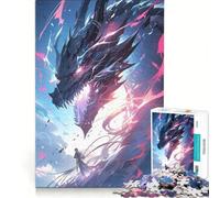 Jigsaw Puzzles for Adults 1000 Piece Anime Riding The Dragon, Hands-on Game, Fun Activities at Home, Presents for Women 38x52cm
