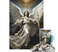 Jigsaw Puzzles for Adults 1000 Piece Archangel Difficult And Challenge Difficult Hard Toy Wall Decor for And from 14 Years And over (38x52cm)