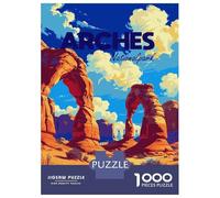 Jigsaw Puzzles for Adults 1000 Piece Arches National Park Travel Adult Puzzles Toy Wall Decor Wall Decoration Deal As Gifts for The Whole Family 52x38cm/1000pcs