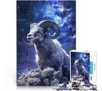 Jigsaw Puzzles for Adults 1000 Piece Aries Zodiac Sign Stress Relief 50x75cm deal as gifts for the whole family for and Age 14