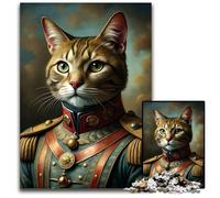 Jigsaw Puzzles for Adults 1000 Piece Aristocratic Animals Wooden Jigsaw Puzzles for Adults HighDifficulty Brain Teaser for Teenagers 1000 PCS(75x50cm)