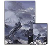 Jigsaw Puzzles for Adults 1000 Piece Armored Core Vi Puzzles for Adults for Home Decor & Holiday Fun 1000 PCS(75x50cm)