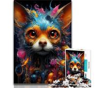 Jigsaw Puzzles for Adults 1000 Piece Art Cute Chihuahua 1000 Pieces for Teenagers,Challenging Game Toys Wall Decoration Unique Birthday And Xmas Gifts 26x38cm