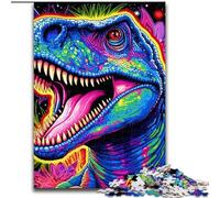 Jigsaw Puzzles for Adults 1000 Piece Art Dinosaurs Jigsaw Puzzles 1000 Pieces for Adults Challenging Brain Teaser for Teenager, Family Game Night Fun (Szie 50x75cm)