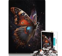 Jigsaw Puzzles for Adults 1000 Piece Art Dream Butterfly 1000 Pieces for Teenagers,Educational Toy Funny Family Games Unique Home Decor 26x38cm
