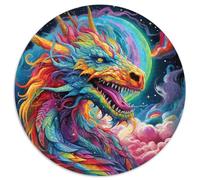 Jigsaw Puzzles for Adults 1000 Piece Art Flying Dragons Puzzles for Adults Family Game Night,Home Decor & Brain Training Gift (67.5x67.5cm)