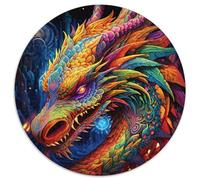 Jigsaw Puzzles for Adults, 1000 Piece Art Flying Dragons Puzzles for Adults Intricate Design for Teenagers,DIY Decor,and Brain-Boosting Fun (67.5x67.5cm)