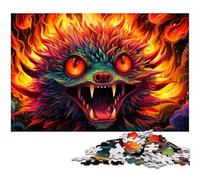 Jigsaw Puzzles for Adults 1000 Piece Art Hedgehog Jigsaw Puzzles Colorful Home Decor & Interactive Family Game, 26X38CM/10.23x14.96inch