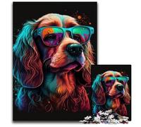 Jigsaw Puzzles for Adults 1000 Piece Art Labrador Dogs Jigsaw Puzzles for Adults Brain Challenge, for Teenagers & Home Decor 50x75CM/19.68x29.52inch