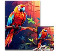 Jigsaw Puzzles for Adults 1000 Piece Art Parrot Impossible Jigsaw Puzzles for Adults DIY Home Decor Gift, Adult Brain Teaser 50x75CM/19.68x29.52inch