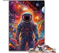 Jigsaw Puzzles for Adults 1000 Piece Artistic Astronauts Jigsaw Family Game Night Challenging And Rewarding Visual Experience (size : 50x75cm)