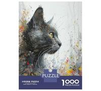 Jigsaw Puzzles for Adults 1000 Piece Artistic Whiskers Puzzle for Adults Brain Teaser Game Presents for Women Fun Activities at Home 38x26cm/1000pcs