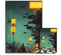 Jigsaw Puzzles for Adults 1000 Piece Asian Aamurai on The Road Paper Jigsaw Puzzles for Adults Challenging DIY Brain Teaser Perfect Family Game Or Decorat