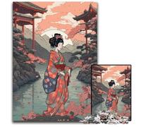 Jigsaw Puzzles for Adults 1000 Piece Asian Beauty Women Print Impossible Jigsaw Puzzles for Adults for Home Decor Ideal Christmas & New Year Gift for Teenagers 1000 PCS(38x26cm)