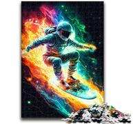 Jigsaw Puzzles for Adults 1000 Piece Astro on Fire for And 14 Years And over Interesting Stress Reduction Gifts for Friends And Family 38x26cm