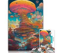 Jigsaw Puzzles for Adults 1000 Piece Astronaut 1000 Pieces for Adults,Artistic Wall Decor & Birthday Gift Idea for Friends, Home Office 75x50cm