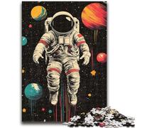 Jigsaw Puzzles for Adults 1000 Piece Astronaut 1000 Pieces for Adults,Artistic Wall Decor & Birthday Gift Idea for Friends, Home Office (50x75cm)