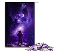 Jigsaw Puzzles for Adults 1000 Piece Astronaut Lost in Space Jigsaw Puzzles Game Toys Funny (75x50cm)