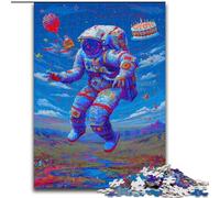 Jigsaw Puzzles for Adults 1000 Piece Astronauts in Space Jigsaw Creative Family Game & Home Decor, for Teenagers (size 50x75cm)