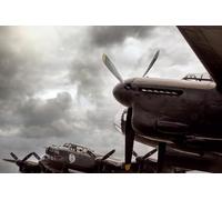 Jigsaw Puzzles For Adults 1000 Piece Avro Lancaster British WWII Bomber Aircraft Photo Family Funny Challenging Holiday Puzzles for Adults Puzzle Gift for Women Men Seniors