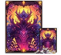 Jigsaw Puzzles for Adults 1000 Piece Baal Magic CardJigsaw Puzzles for Adults Perfect DIY Art Decor Or Birthday Gift 1000 PCS(75x50cm)