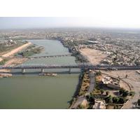 Jigsaw Puzzles For Adults 1000 Piece BAGHDAD IRAQ SHARIFAH BRIDGE SKYLINE GLOSSY Wooden Puzzles PRINT A222 Challenging Puzzles for Friends Family Wall Decor