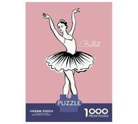 Jigsaw Puzzles for Adults 1000 Piece Ballet Dancer in Paris Teenager Puzzles Hands-on Game Home Decoration Christmas Birthday Gifts 38x26cm/1000pcs
