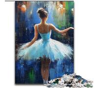 Jigsaw Puzzles for Adults, 1000 Piece Ballet Dancer Jigsaw Educational Brain Teaser, Artistic Home & Office Decor, 14+ Age (size 50x75cm)