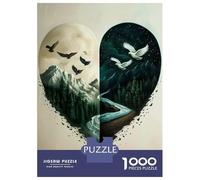 Jigsaw Puzzles for Adults 1000 Piece Be Together Puzzle for Adults Brain Teaser Game Enhance Memory Fun at Home Activities, 52x38cm/1000pcs