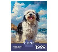 Jigsaw Puzzles for Adults 1000 Piece Beachside Buddy Puzzle for Adults Relaxing Games Hand Speed Race Fun Activities at Home 70x50cm/1000pcs